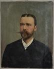 portrét Theodora Mokrého, olej, nedatováno; zdroj: Sbírka NZM