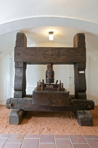 spindle press, National museum of agriculture Valtice