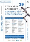 plakát Týdne vědy a techniky AV ČR v Národním zemědělském muzeu