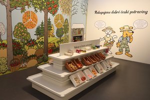 Dětská gastronomická herna, součást expozice Gastronomie v NZM Praha
