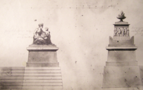  Joseph Klieber, Návrhy sochařské výzdoby na vyhlídkových terasách u přístaviště lodí na Mikulášském rybníku