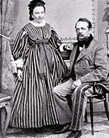 rodiče Rudolfa Hackera - lesmistr Karel Hacker s manželkou Annou