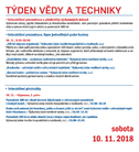 sobota / Týden vědy a techniky AV ČR v Národním zemědělském muzeu