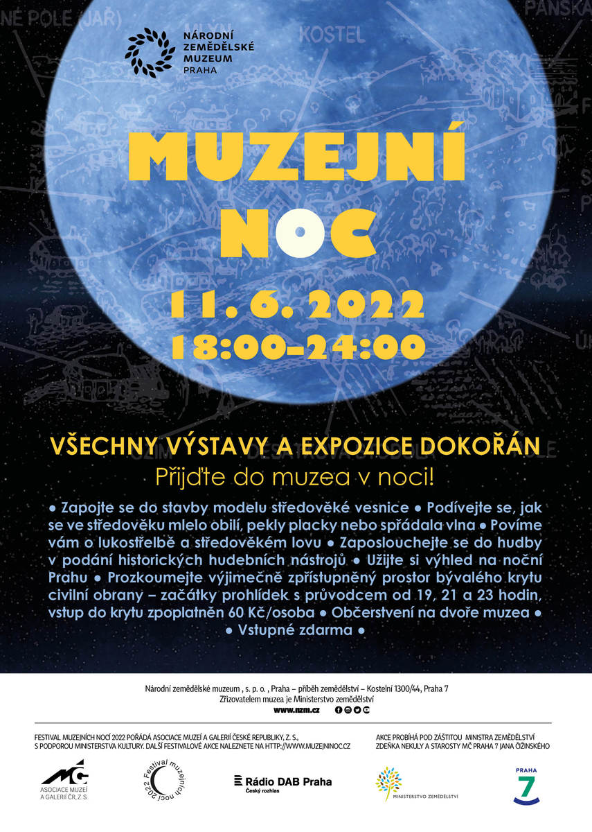 Muzejní noc 11. 6. 2022, NZM Praha