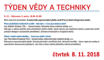 čtvrtek / Týden vědy a techniky AV ČR v Národním zemědělském muzeu