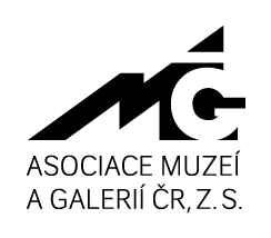 Asociace muzeí a galerií logo