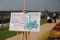 Slavnostní odhalení poštovní známky k 100. výročí Národního zemědělského muzea (19. 9. 2018)